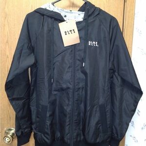 GLMR KILLS Black Windbreaker Jacket
